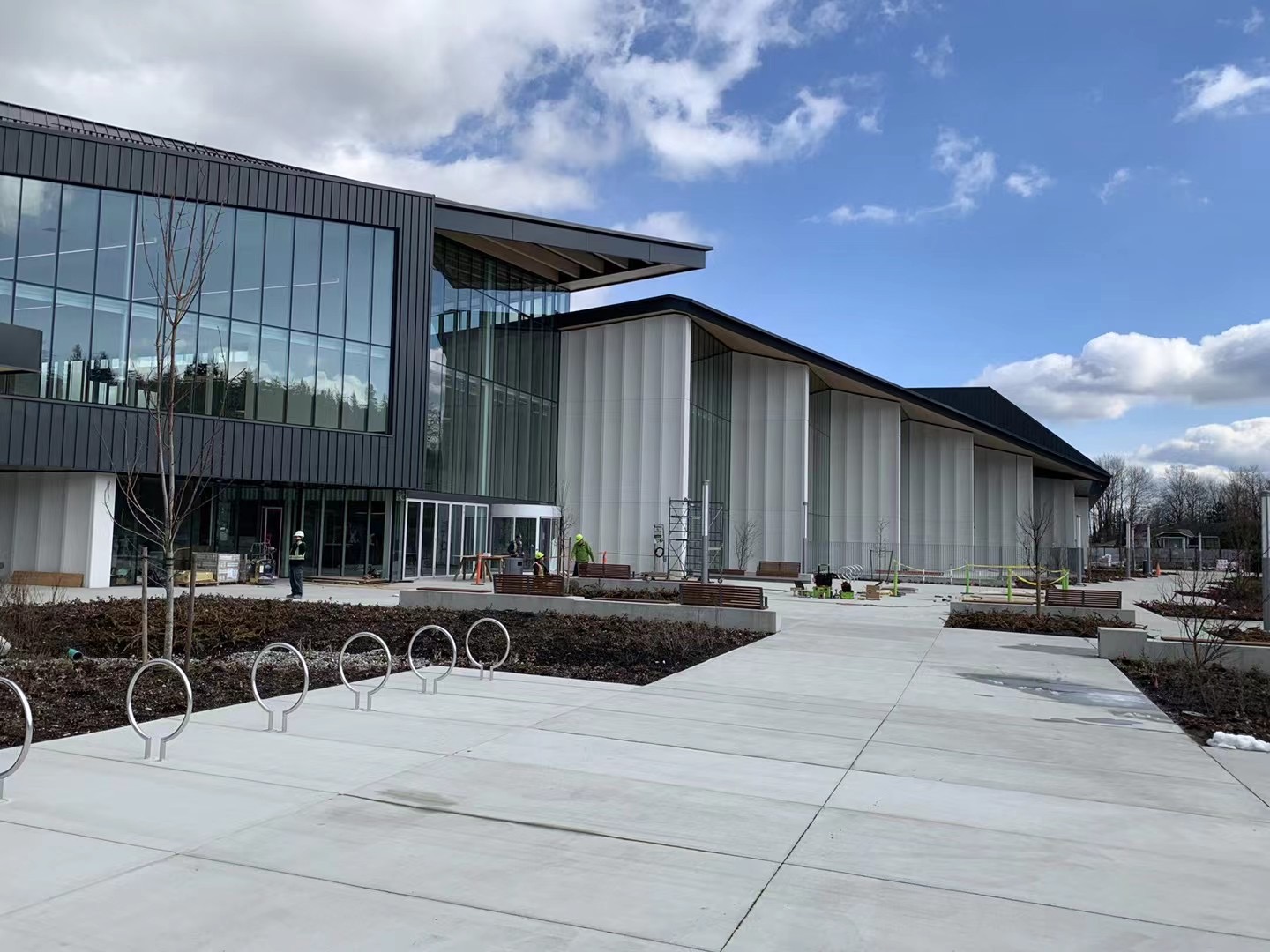 New Westminster Aquatic & Community Centre architectural precast