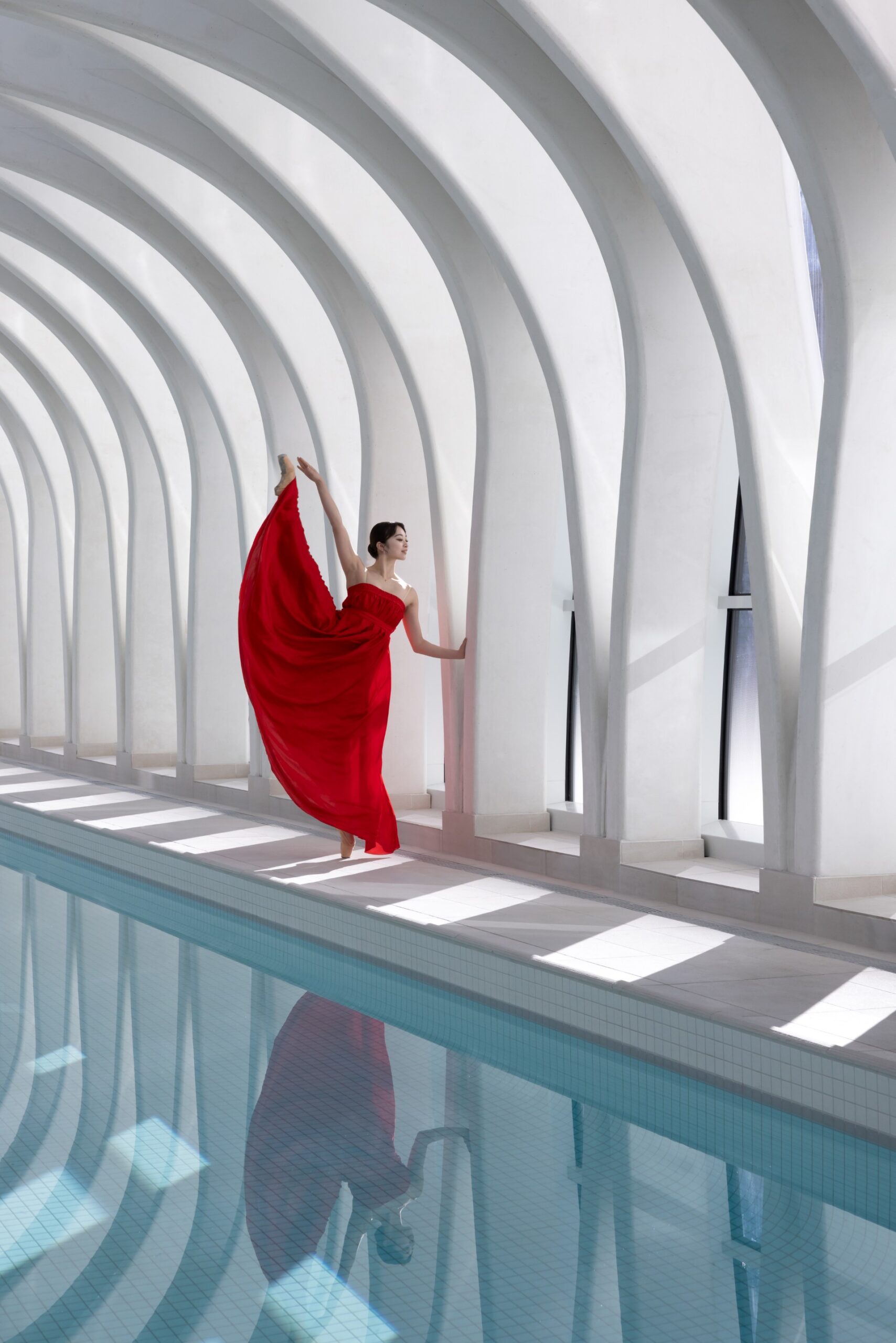 Butterfly Pool Vancouver architectural precast