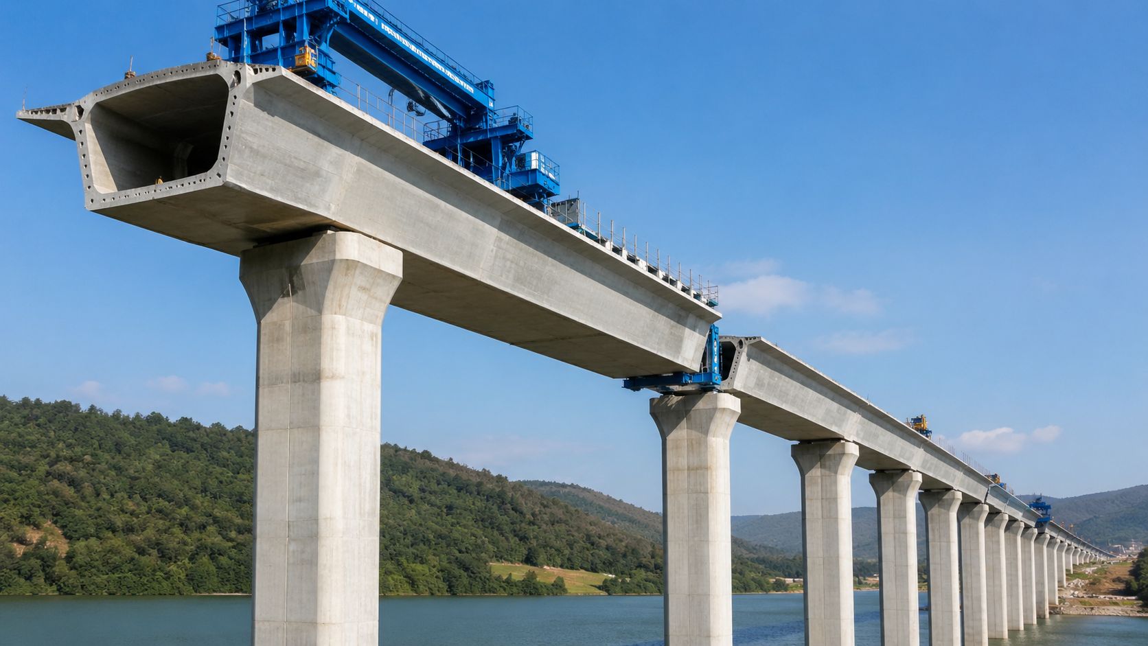 Precast concrete box girders for structural and infrastructure projects
